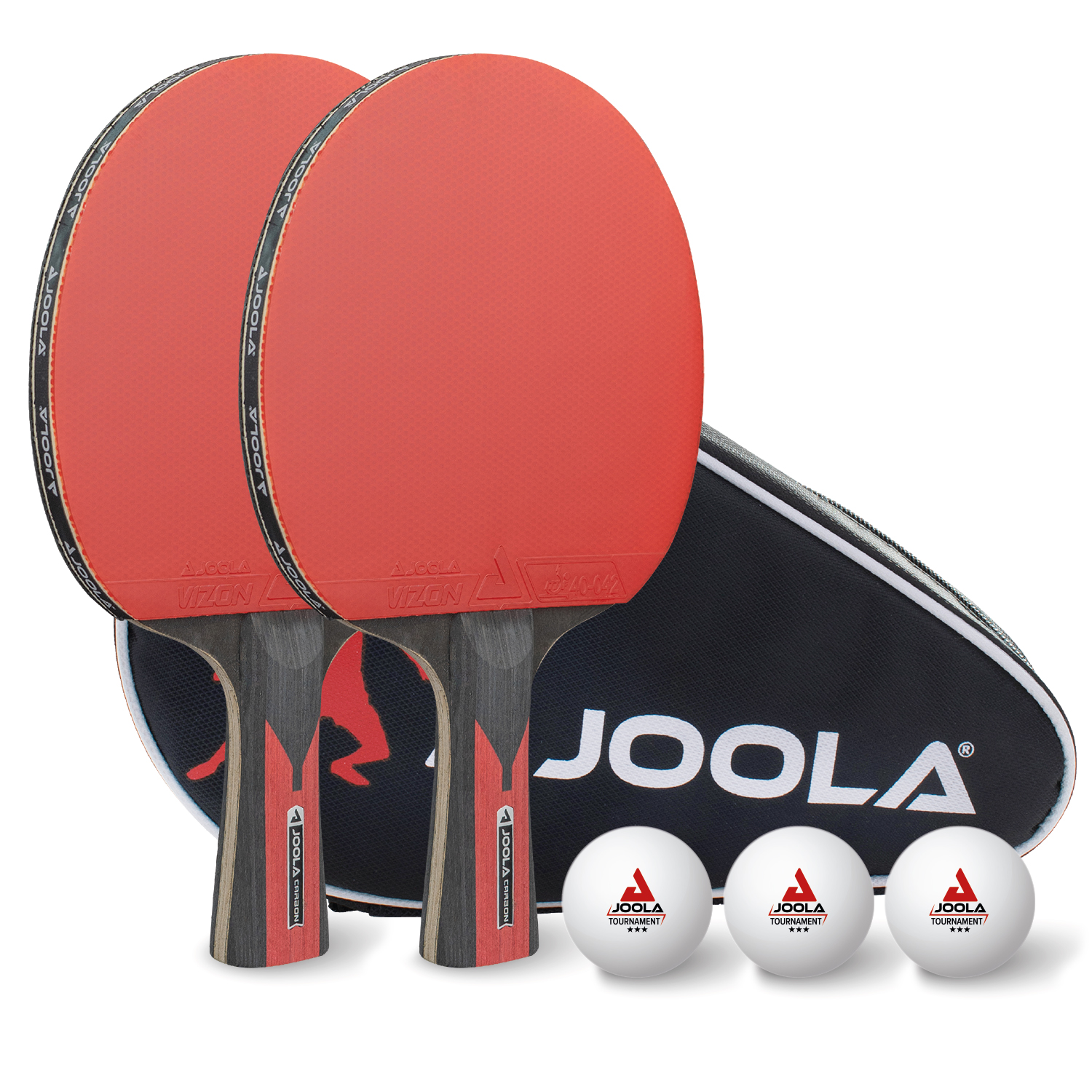 Tischtennis JOOLA DUO Set GmbH CARBON Table JOOLA | Tennis